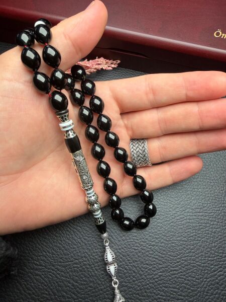 Beyzi Model Cevşenli Nakkaş Gümüş İmame Dizayn Erzurum Oltutaşı Tesbih