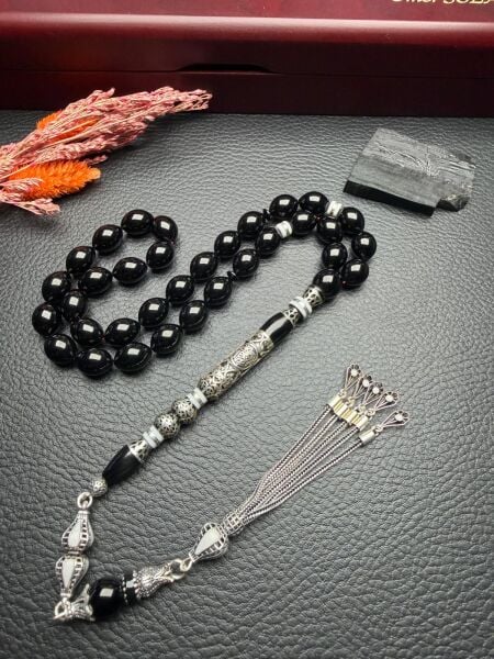 Beyzi Model Cevşenli Nakkaş Gümüş İmame Dizayn Erzurum Oltutaşı Tesbih