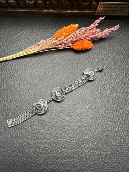 Özel Tasarım Gümüş Püskül