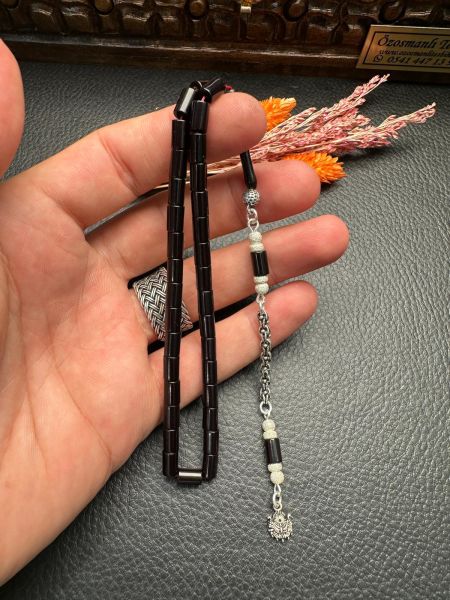 Kesme Model Ateş Kehribar Tesbih