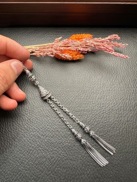 Özel Tasarım Gümüş Püskül