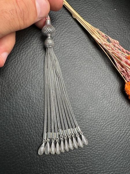 Özel Tasarım Gümüş Püskül