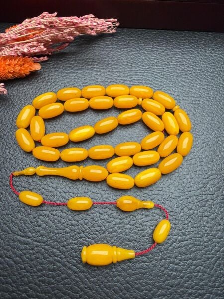 Kapsül Model Sıkma Kehribar Tesbih