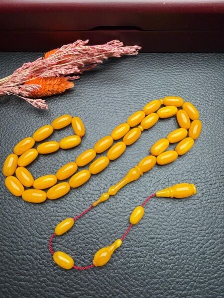 Kapsül Model Sıkma Kehribar Tesbih