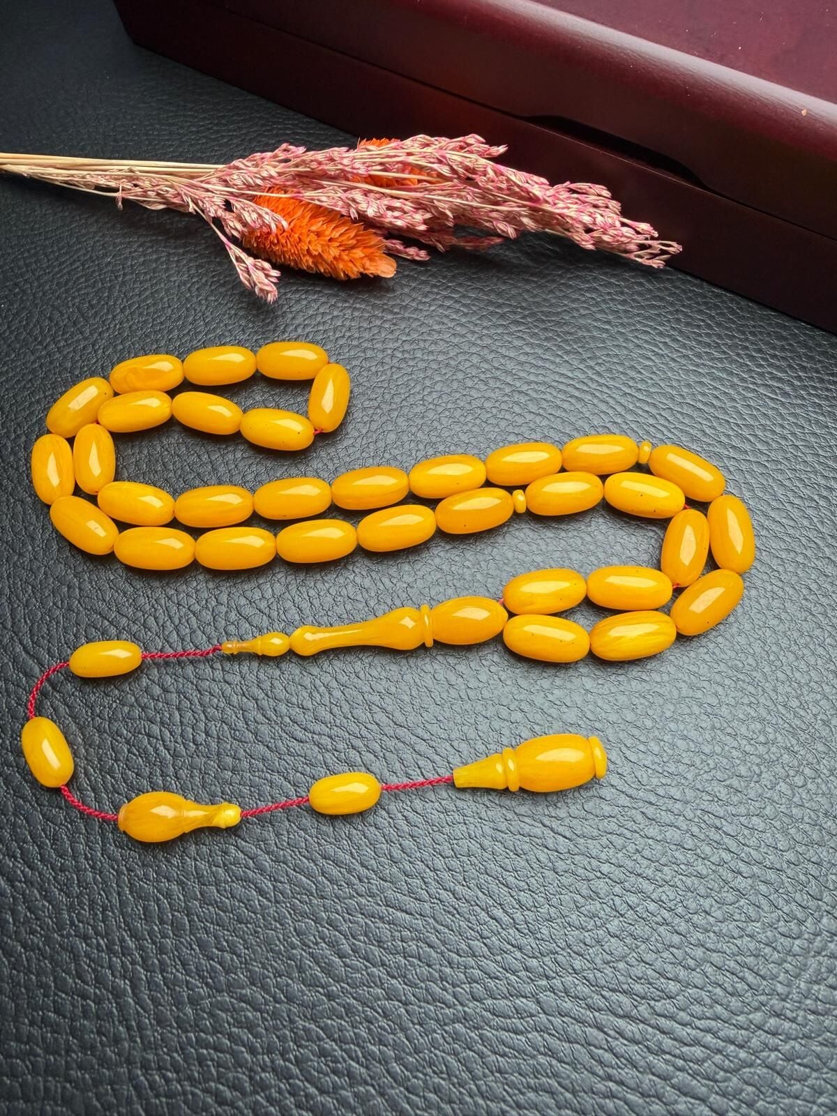 Kapsül Model Sıkma Kehribar Tesbih