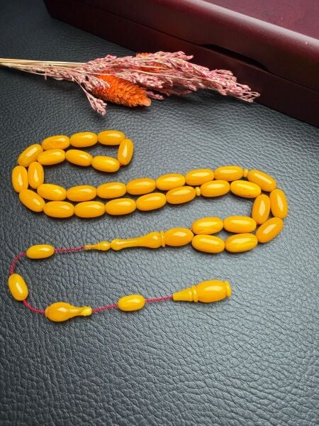 Kapsül Model Sıkma Kehribar Tesbih