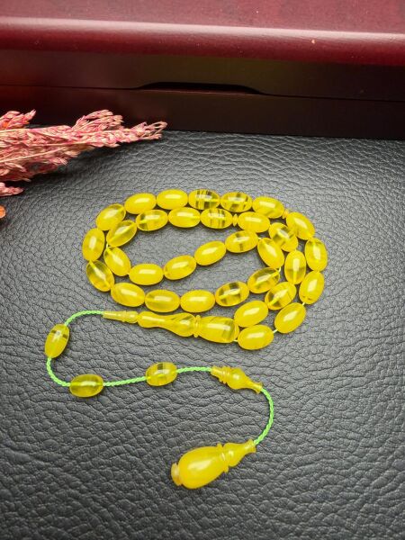 Kapsül Model Sıkma Kehribar Tesbih