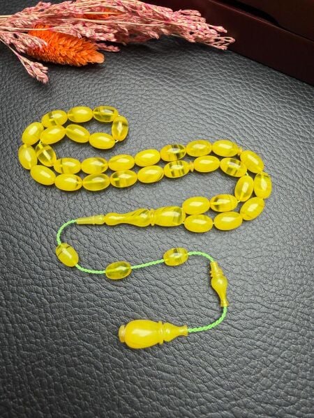 Kapsül Model Sıkma Kehribar Tesbih