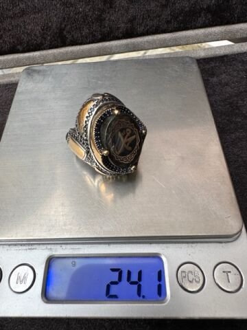 Özel Tasarım 925 Ayar Gümüş Erkek Yüzük