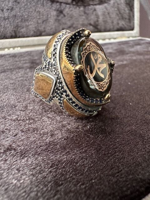 Özel Tasarım 925 Ayar Gümüş Erkek Yüzük