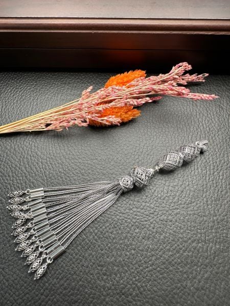 Özel Tasarım Gümüş Püskül