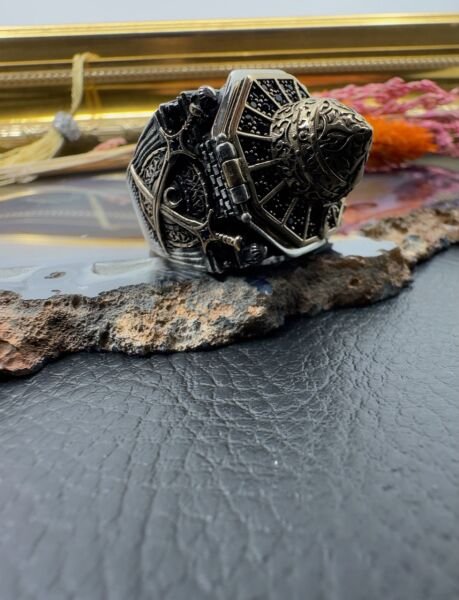 Özel Tasarım Kubbe Model Gümüş Erkek Yüzük