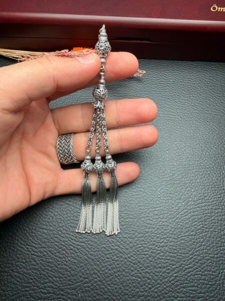 Özel Tasarım Gümüş Püskül