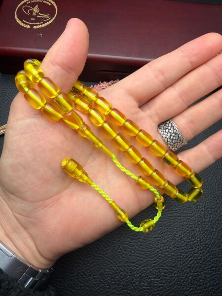 Kapsül Model Ateş Kehribar Tesbih