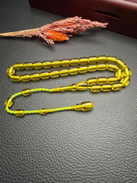 Kapsül Model Ateş Kehribar Tesbih