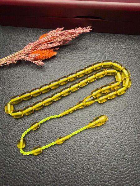 Kapsül Model Ateş Kehribar Tesbih