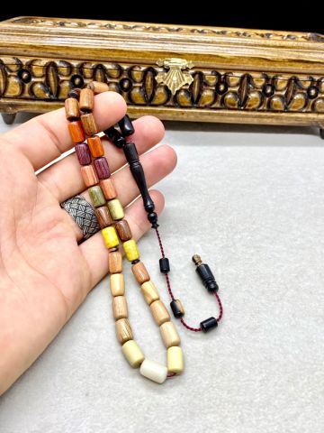 Kapsül Model Karışık Renk Kuka Tesbih