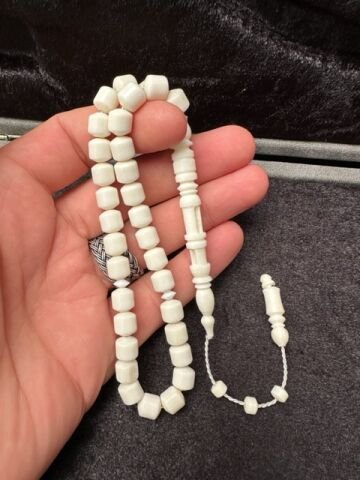 Uçlu Kapsül Model Deve Kemiği Tesbih