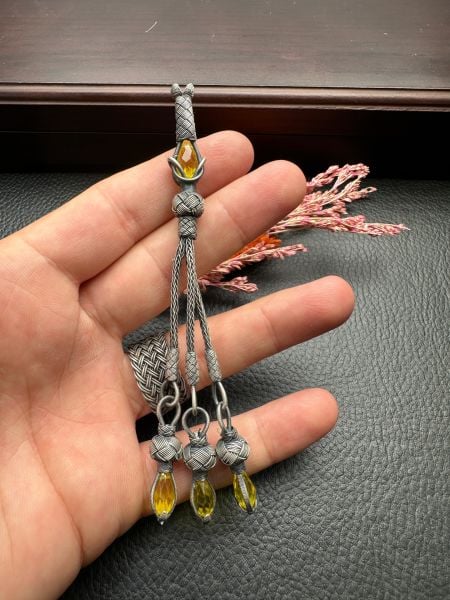 Özel Tasarım Üçlü Kazaz Püskül