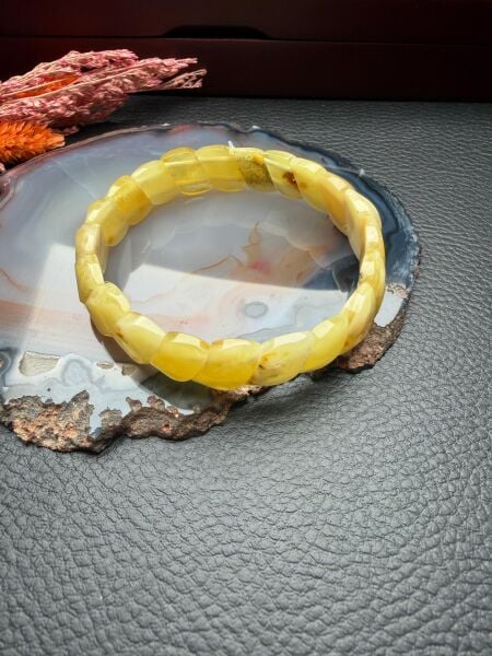 Damla Kehribar Bileklik