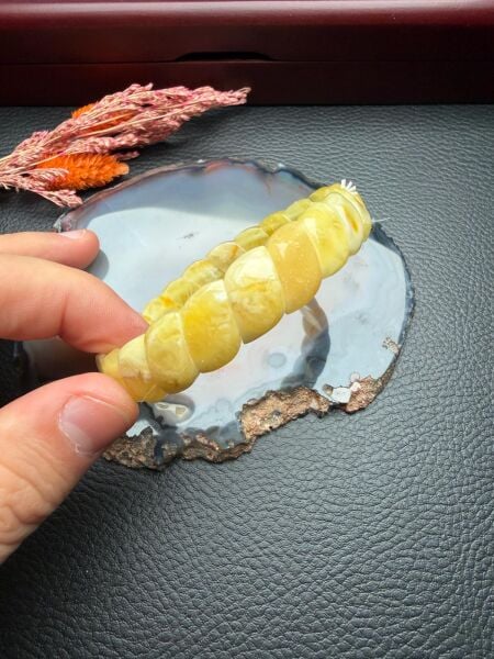 Damla Kehribar Bileklik