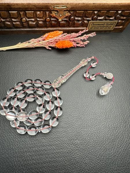 Lokman Karadağ İşçiliği Pleksi Glas Tesbih