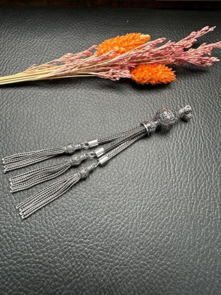 Özel Tasarım Gümüş Püskül