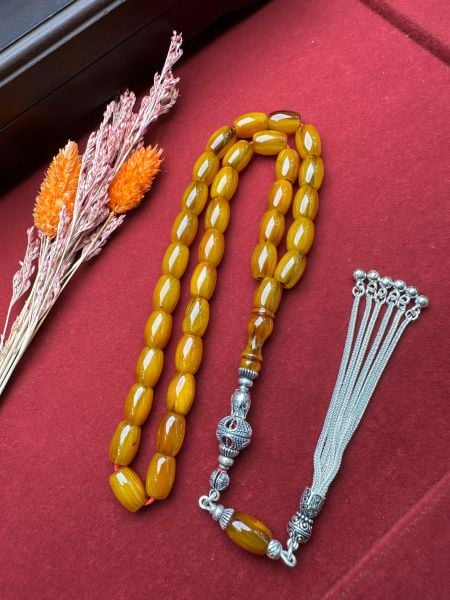 Yakup Kara Sıkma Kehribar Tesbih