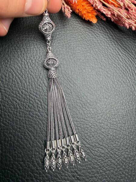 Özel Tasarım Gümüş Püskül