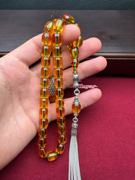 Yakup Kara Ateşi Sıkma Kehribar Tesbih