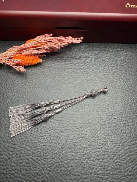 Özel Tasarım Gümüş Püskül