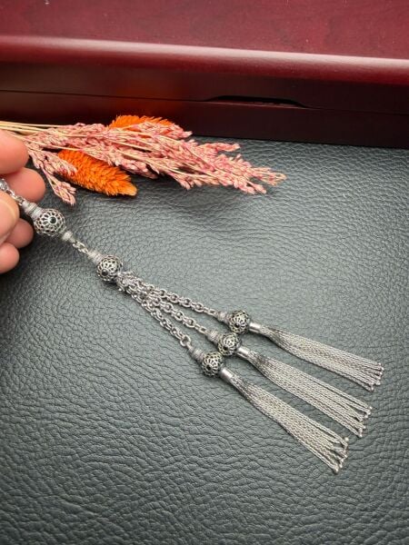 Özel Tasarım Gümüş Püskül