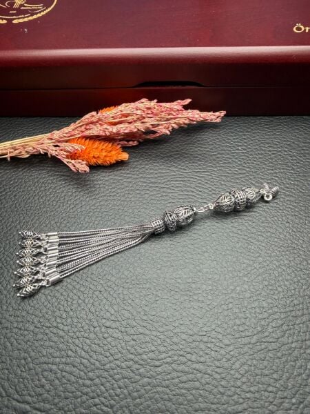 Özel Tasarım Gümüş Püskül