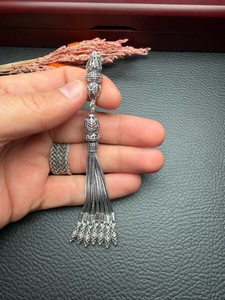 Özel Tasarım Gümüş Püskül