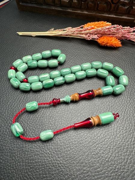 Kapsül Model Sıkma Kehribar Tesbih