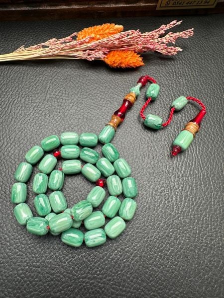 Kapsül Model Sıkma Kehribar Tesbih