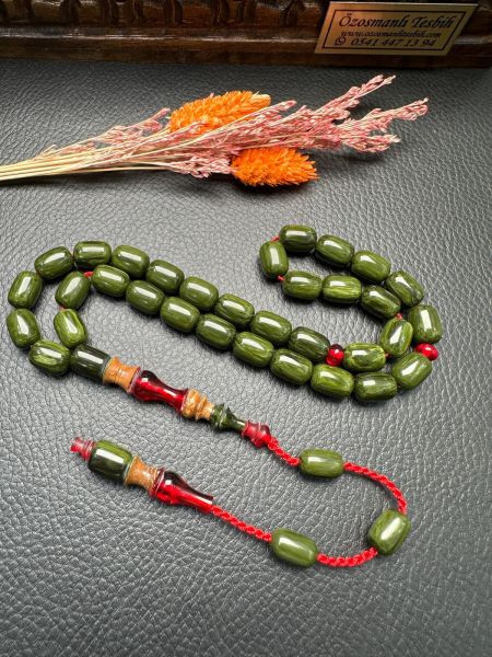 Kapsül Model Sıkma Kehribar Tesbih