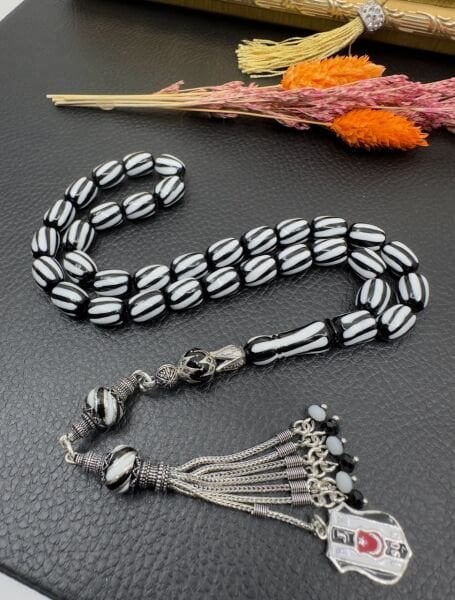 Yakup Kara Kapsül Model Beşiktaş Taraftar Çubuk Sıkma Kehribar Tesbih