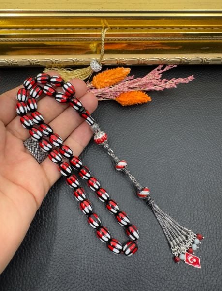 Yakup Kara Kapsül Model Türkiye Taraftar Çubuk Sıkma Kehribar Tesbih