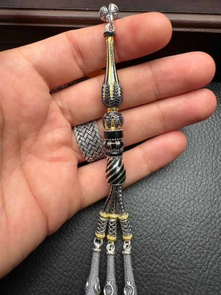 Özel Tasarım Gümüş Püskül