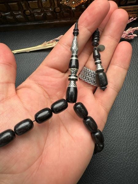 Kapsül Model Maskot Abanoz Tesbih