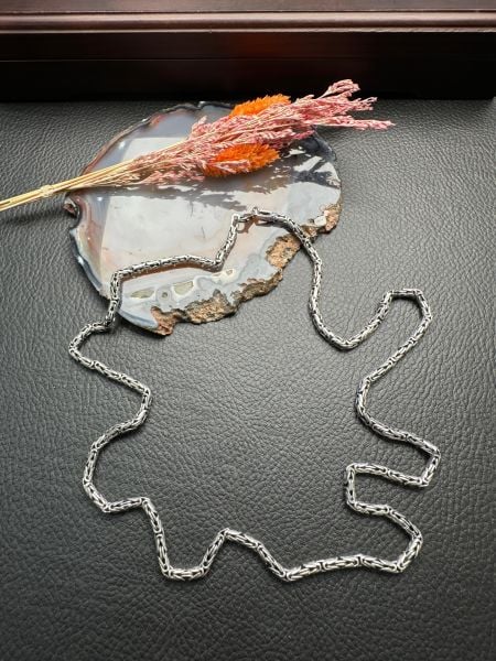 Kral Erkek Gümüş Kolye