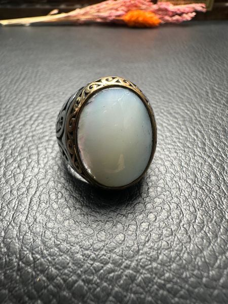 Opal Taşı Gümüş Yüzük