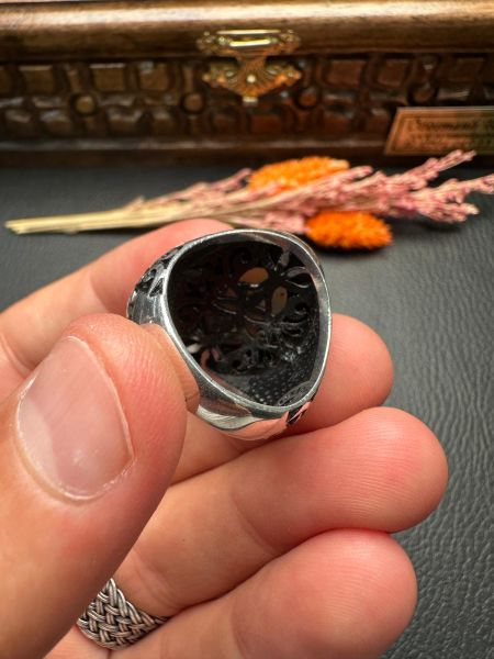 Opal Taşı Gümüş Yüzük