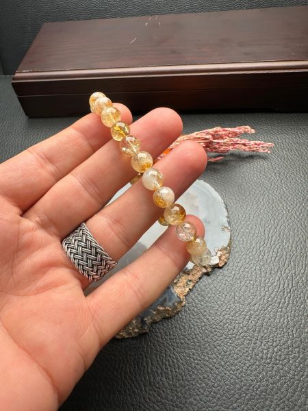 Sitrin Doğal Taş Bileklik