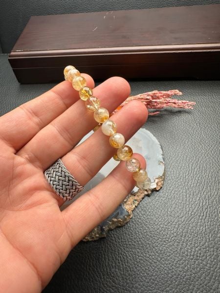 Sitrin Doğal Taş Bileklik
