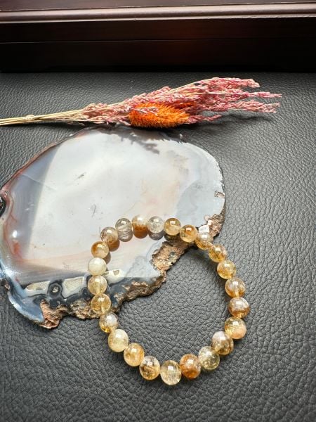 Sitrin Doğal Taş Bileklik