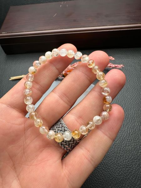 Sitrin Doğal Taş Bileklik