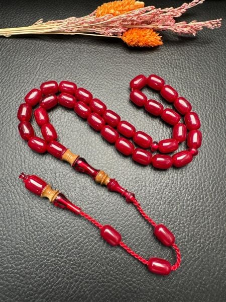 Kapsül Model Sıkma Kehribar Tesbih