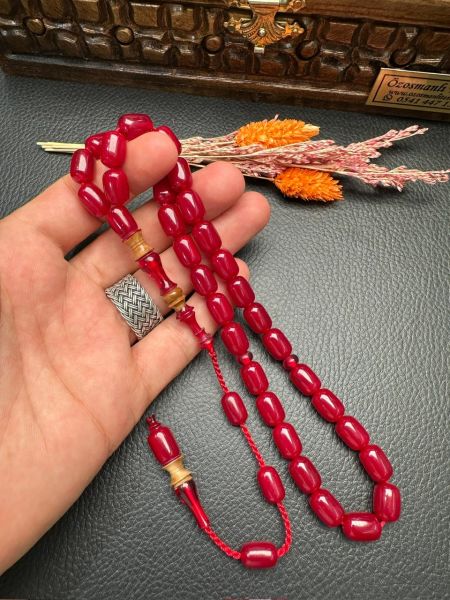 Kapsül Model Sıkma Kehribar Tesbih